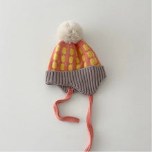 Load image into Gallery viewer, Toddler Winter Ear Flap Beanie Hat