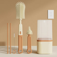 Load image into Gallery viewer, Silicone Portable Infant Bottle Cleaner Set