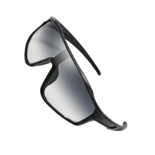 Load image into Gallery viewer, Photochromic wraparound sports glasses - Black Frame