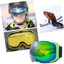 Load image into Gallery viewer, Snow Goggles with Lens Bundle