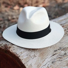 Load image into Gallery viewer, Classic Panama Hat-Handmade In Ecuador