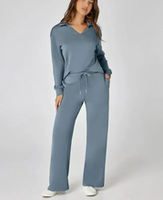 Load image into Gallery viewer, Women's Casual Long Sleeve 2 Piece Set - Elegance and Comfort