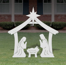 Load image into Gallery viewer, Holy Night Outdoor Christmas Nativity Set