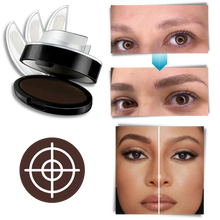 Load image into Gallery viewer, Eyebrow Stamp Kit with Dual Stamps and Water-Resistant Powder, 3 Shades