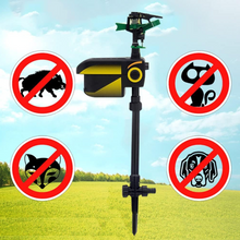 Load image into Gallery viewer, Automatic Motion-Activated Animal Repellent Garden Sprinkler - Animal Sensor Outdoor Lawn Yard Water Sprinkler