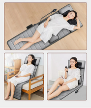 Load image into Gallery viewer, Full Body Shiatsu Massage Mat - Adjustable Heating Pad for Sitting Sleeping Lying Electric Mattress Pad