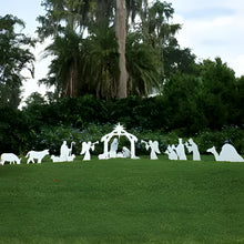 Load image into Gallery viewer, Holy Night Outdoor Christmas Nativity Set