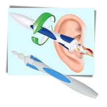 Load image into Gallery viewer, Silicone Spiral Ear Cleaner Tool