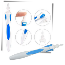 Load image into Gallery viewer, Silicone Spiral Ear Cleaner Tool