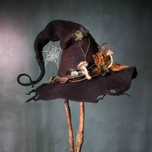 Load image into Gallery viewer, Halloween Party Felt Witch Hats