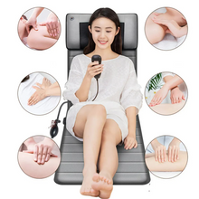 Load image into Gallery viewer, Full Body Shiatsu Massage Mat - Adjustable Heating Pad for Sitting Sleeping Lying Electric Mattress Pad