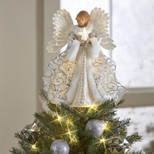 Load image into Gallery viewer, Animated tree topper – heavenly angel