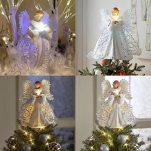 Load image into Gallery viewer, Animated tree topper – heavenly angel