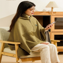 Load image into Gallery viewer, Heated Shawl with 3 Heat Settings and USB Charging, Machine Washable