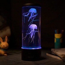 Load image into Gallery viewer, LED jellyfish aquarium table night light