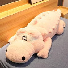 Load image into Gallery viewer, Oversized Big-Eyed Crocodile Plush Toy