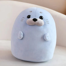 Load image into Gallery viewer, Colorful Seal Squishmallow Plush Toy