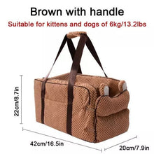 Load image into Gallery viewer, Pet car seat for small dog and cat