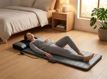 Load image into Gallery viewer, Full Body Shiatsu Massage Mat - Adjustable Heating Pad for Sitting Sleeping Lying Electric Mattress Pad