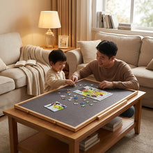 Load image into Gallery viewer, Wooden Puzzle Table with Storage Drawers for Up to 1500 Pieces