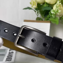 Load image into Gallery viewer, Pin Buckle Leather Belt Durable Casual Adjustable Fit - Image 5
