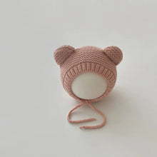Load image into Gallery viewer, Baby Bear Knitted Hat Winter Style