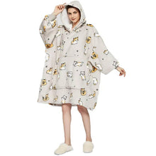 Load image into Gallery viewer, Cozy Cat Hooded Blanket