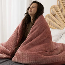 Load image into Gallery viewer, Weighted Blanket for Soothing Comfort and Stress Relief