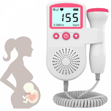 Load image into Gallery viewer, Fetal Doppler Heart Rate Monitor Home Pregnancy Baby Fetal Heart Rate Sound Detector