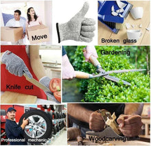 Load image into Gallery viewer, Chef's Stainless Steel Anti-Cut Safety Gloves