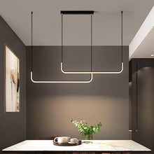 Load image into Gallery viewer, Modern LED Aluminum Hanging Pendant Light