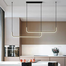 Load image into Gallery viewer, Modern LED Aluminum Hanging Pendant Light