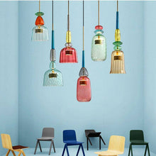 Load image into Gallery viewer, Modern LED Glass Pendant Light Illumy