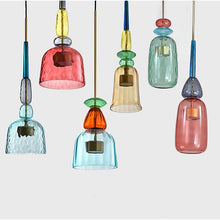 Load image into Gallery viewer, Modern LED Glass Pendant Light Illumy