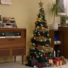 Load image into Gallery viewer, Retractable Decorative Folding PVC Artificial Christmas Tree