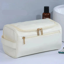 Load image into Gallery viewer, Men's Large Leather Travelling Toiletry Bag