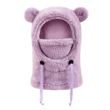 Load image into Gallery viewer, Kids Winter Hat Balaclava With Neck Warmer