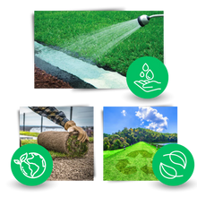 Load image into Gallery viewer, Green Grass Seed Mat for Quick Lawn Repair and Moisture Retention