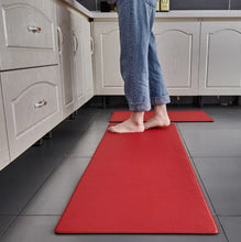 Load image into Gallery viewer, Kitchen Mat with Cushioned Foam and Non-Slip Surface