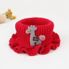 Load image into Gallery viewer, Kids Knitted Scarf Neck Warmer