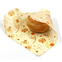 Load image into Gallery viewer, Reusable Bees Wax Food Sandwich Wrap 3PCS