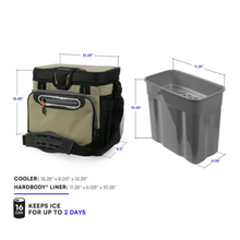 Load image into Gallery viewer, Zipperless Hardbody Deep Freeze Cooler for Beach and Camping, Small and Large Capacity
