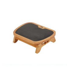 Load image into Gallery viewer, Wooden Under-Desk Footrest – Ergonomic Leg Support for Home & Office