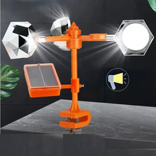 Load image into Gallery viewer, Rotating Bird Repeller with Solar Sound System and Mirror Reflective Surfaces