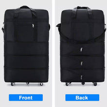 Load image into Gallery viewer, 42 Inch Rolling Duffle Bag with Five Rotating Wheels and Three Tier Expansion
