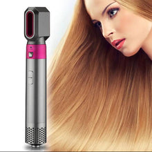 Load image into Gallery viewer, 5-in-1 hair dryer with brush and curling iron