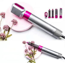 Load image into Gallery viewer, 5-in-1 hair dryer with brush and curling iron