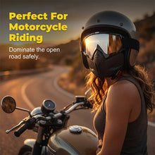 Load image into Gallery viewer, Full Face Goggle Mask with Detachable Goggles and Anti-Fog Lens