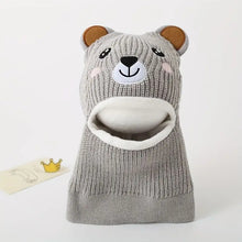 Load image into Gallery viewer, Animal Kids Winter Hat Knit Beanie