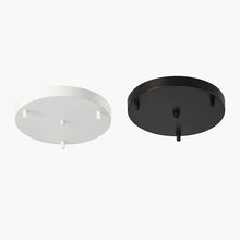 Load image into Gallery viewer, Modern Round Ceiling Canopy for Pendant Lights up to Five Ports